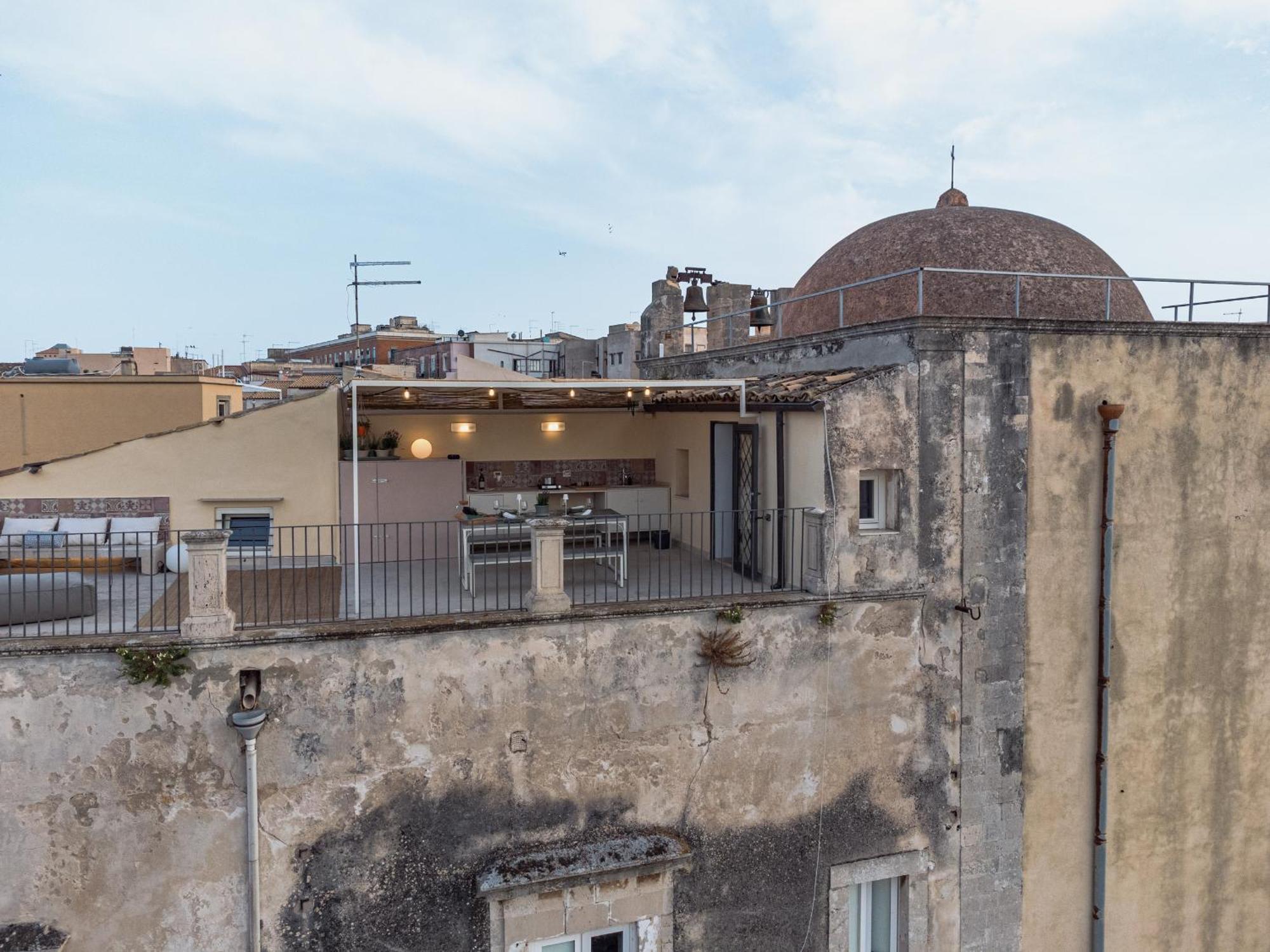 Alma Maris Terrazza Al Tempio By Bed&Bros Apartment Syracuse Exterior photo