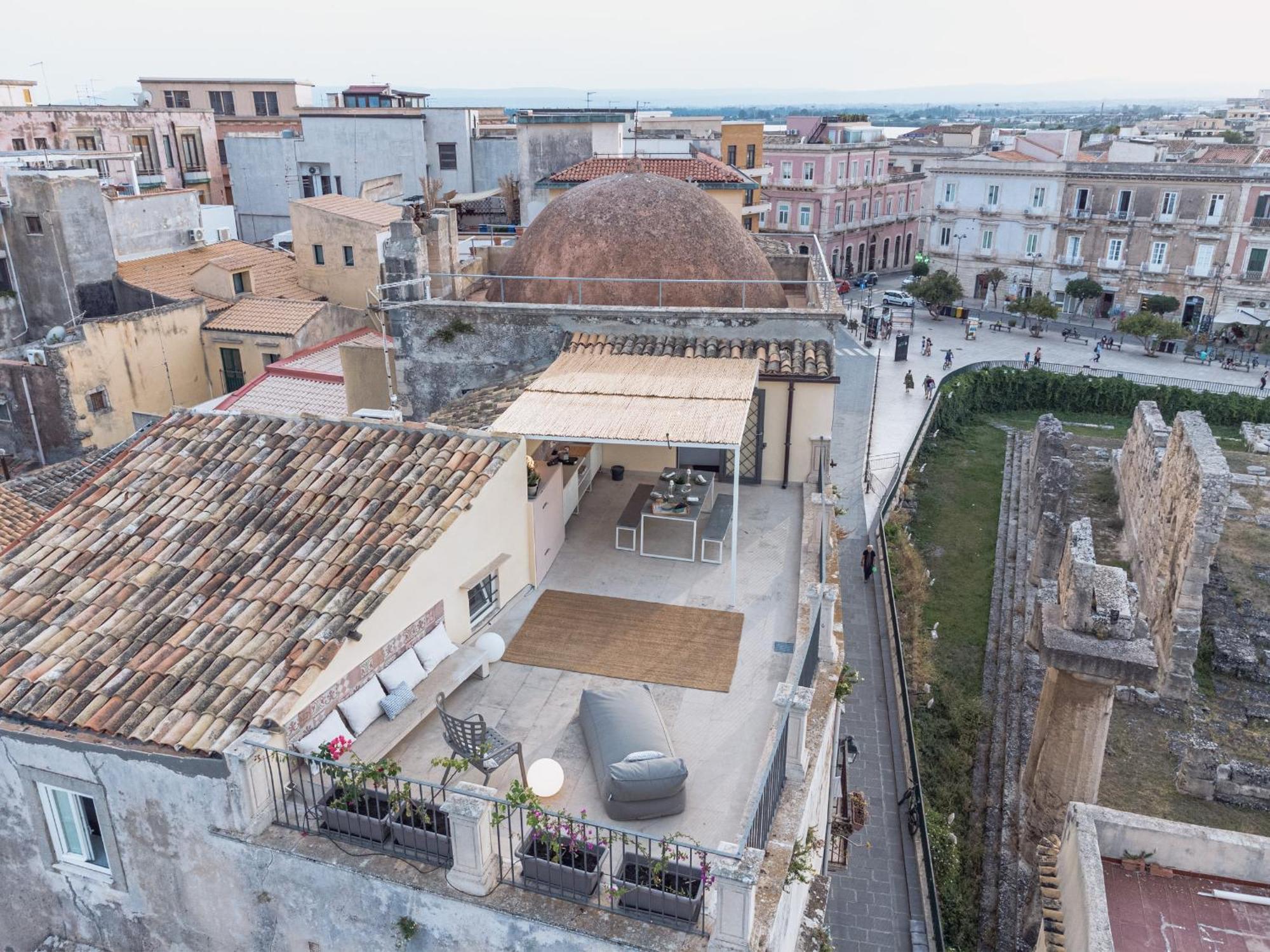 Alma Maris Terrazza Al Tempio By Bed&Bros Apartment Syracuse Exterior photo